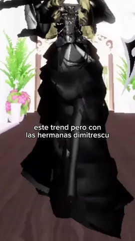Hermanas Dimitrescu  🩸#dimitrescudaughters #dresstoimpress #fyp #robloxx #mirinduchis @Dress To Impress 