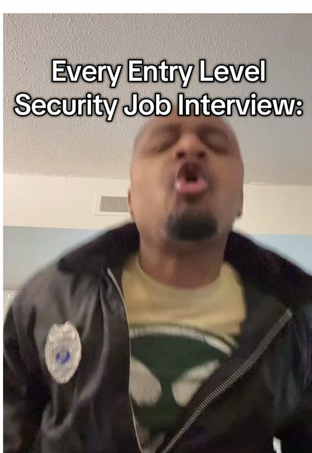 Every Entry Level Security Job Interview #security #skit #comedy #funny #jobinterview 