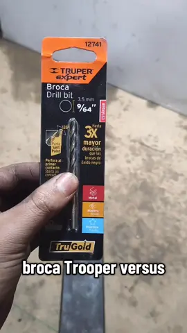 broca Truper vs acero 5160 💥🔥😯 #herramientas #truper #brocas #herreria #pongamosloaprueba 
