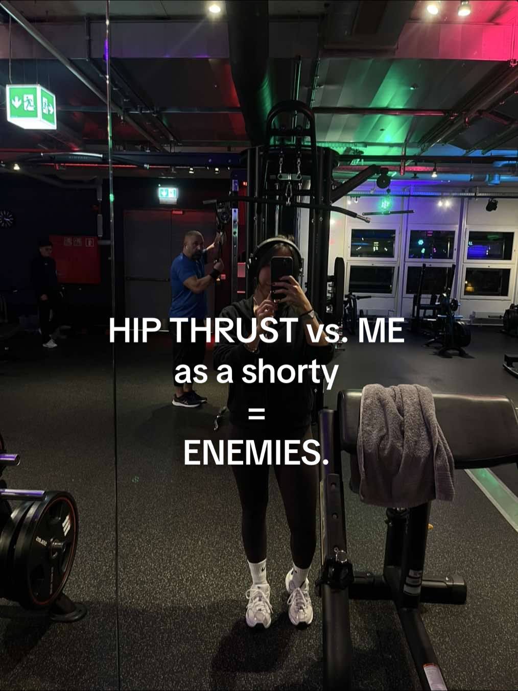 #gym #GymTok #shortgirlproblems #Fitness #gymhumor 