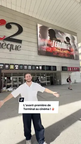 L’avant-première de Terminal au cinéma, comme si vous y étiez ! Vous avez hâte de voir l’épisode 2 ? 👀 @Michou #michou #youtube #terminal 
