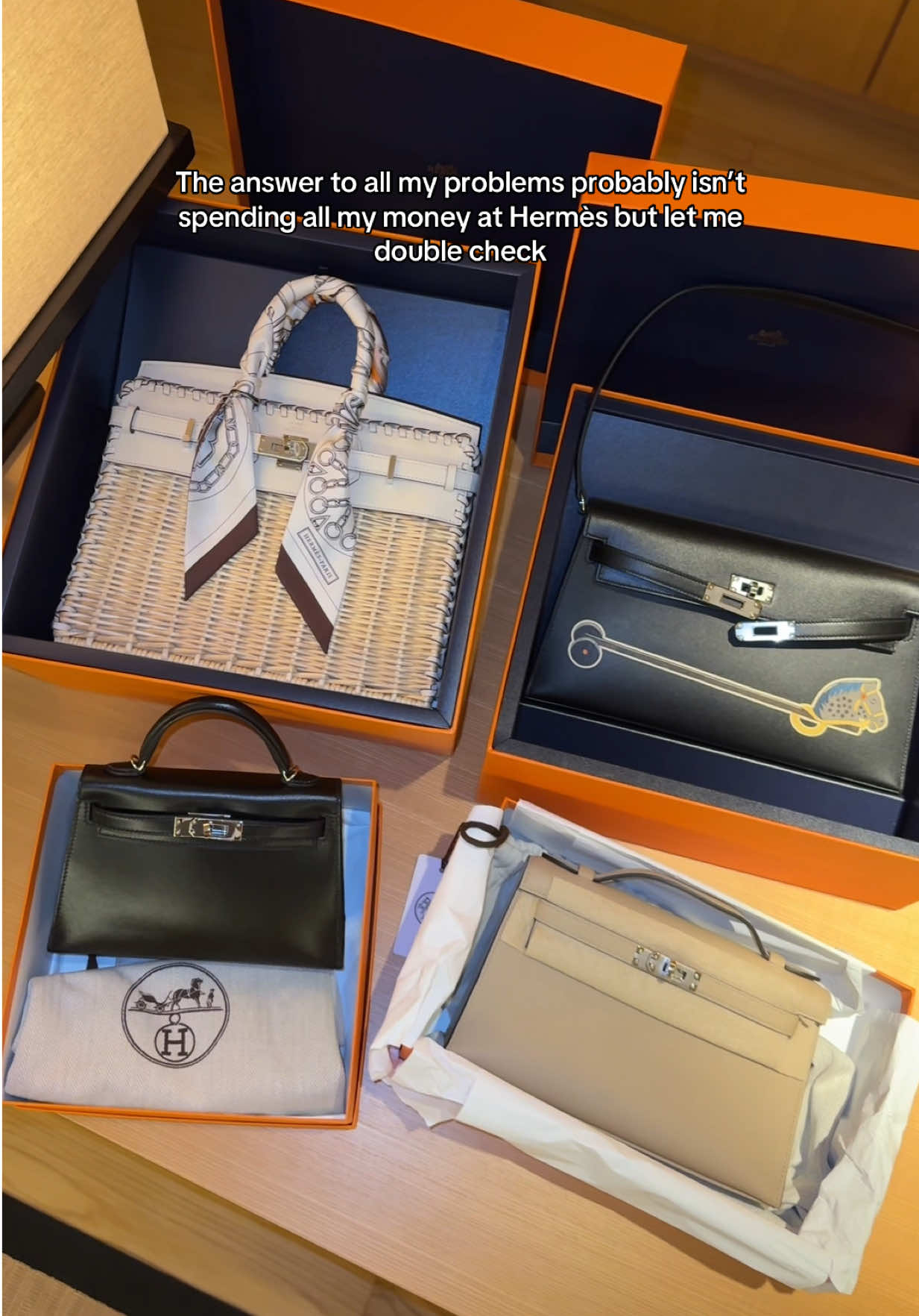 Forget fridge magnets.. I collect Hermes souvenirs 🧡🧿