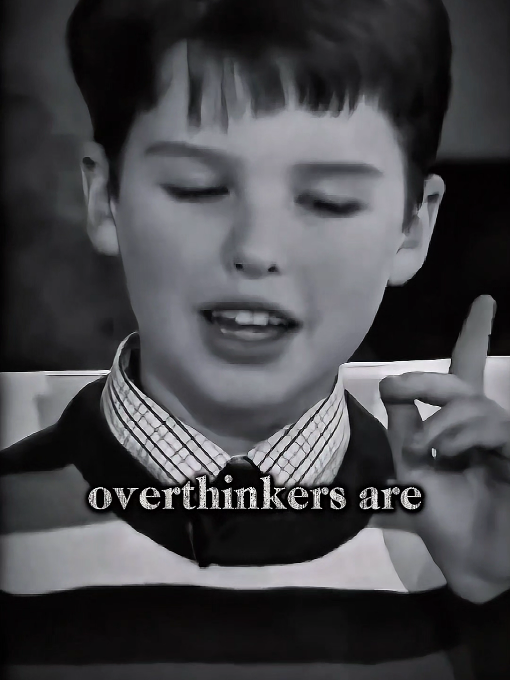 overthinkers are the best people to date. #sheldon #overthinkers #fypシ 