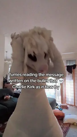 absolutely crazy work 😭 #fursuitmaker #furry #owowhatsthis #charliekirk #uvu 