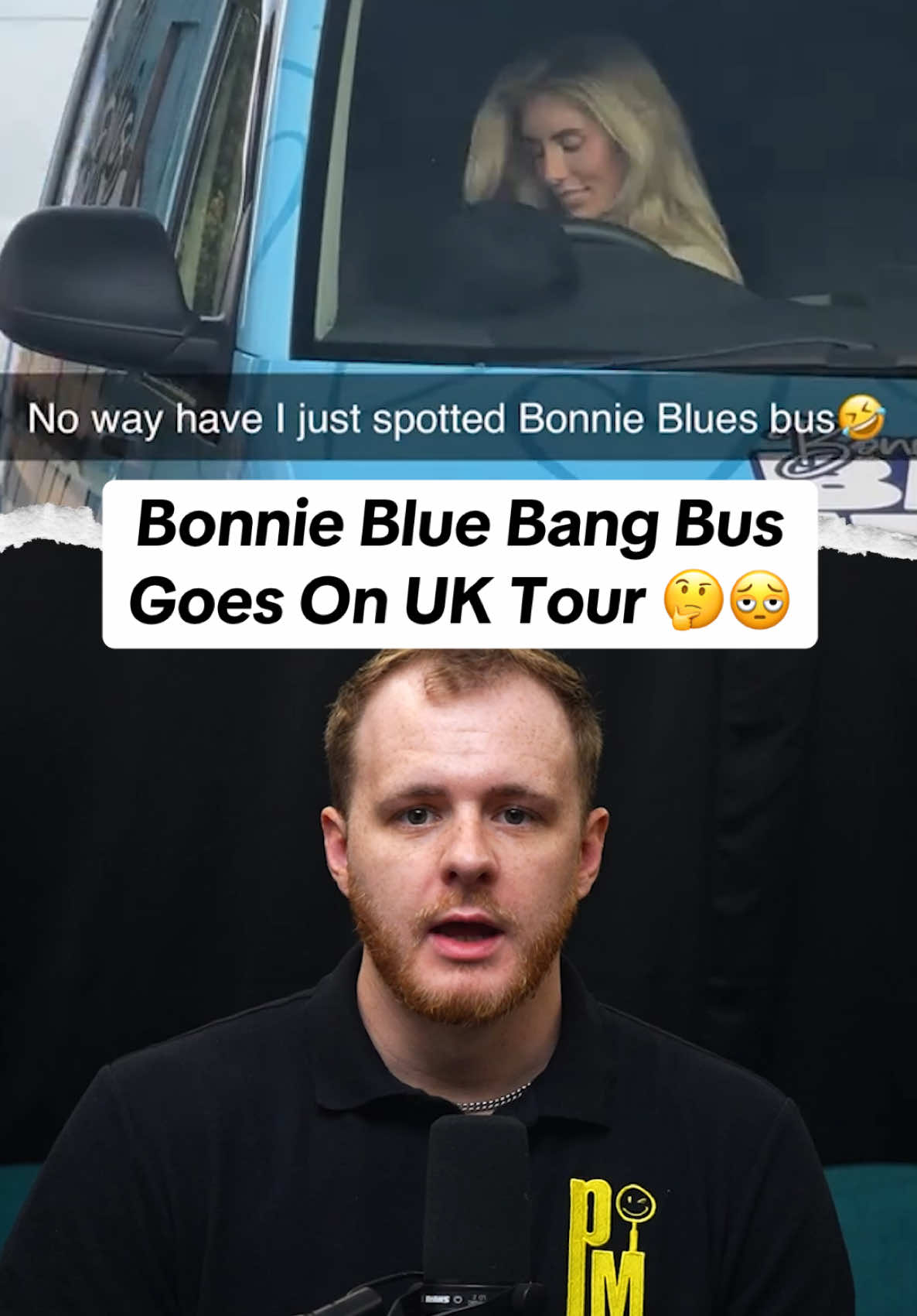 Bonnie Blue takes a bus on a UK tour of universities freshers week 🤔🫩 #bonnieblue #fyp #foryou #foryoupage 