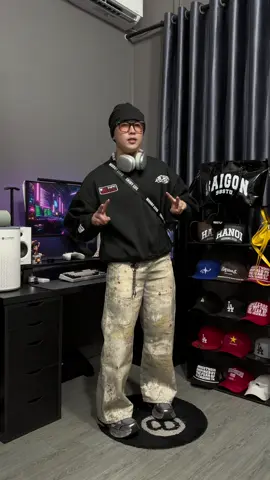 Quần Jean Graffiti, Unisex, Dá #quânjean #fyp #xuhuong #foryou 