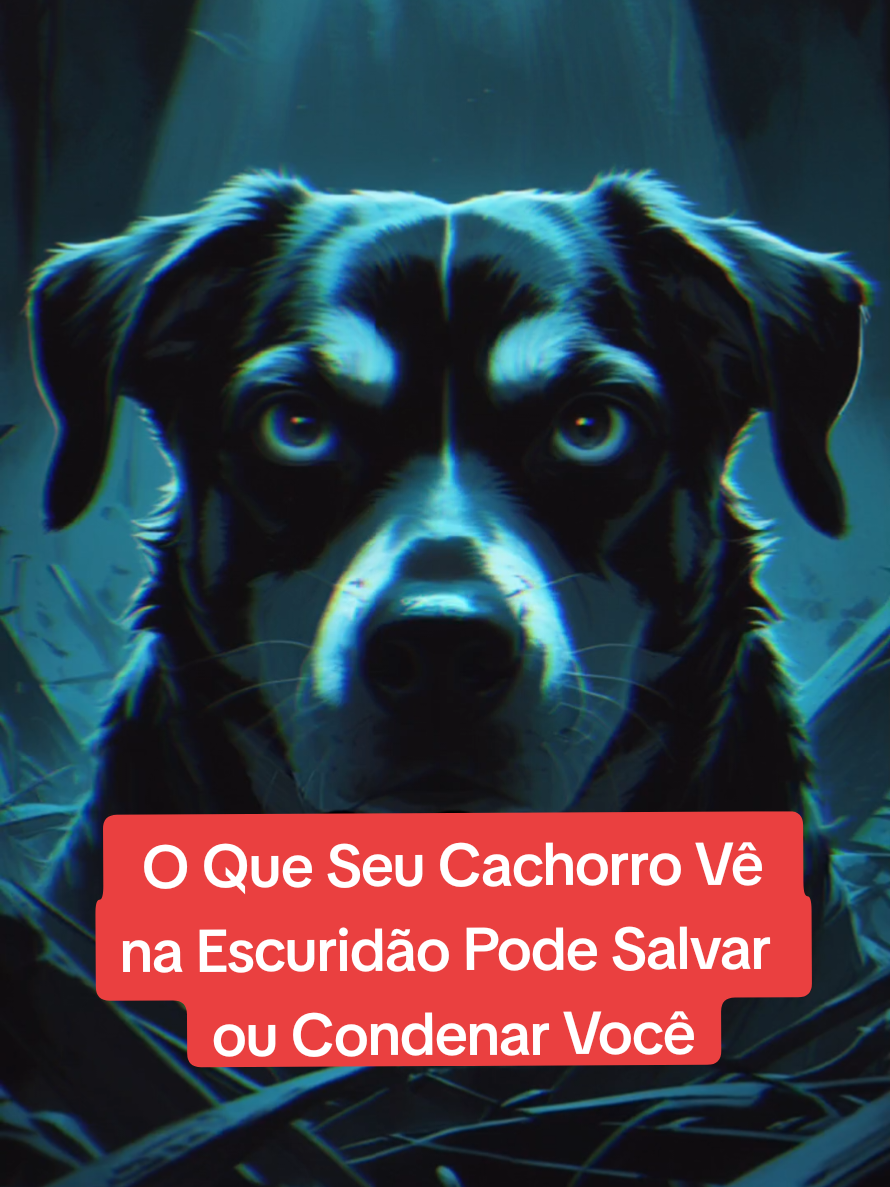 🐕👁 “O Que Seu Cachorro Vê na Escuridão Pode Salvar ou Condenar Você”#historiareal #historiasdeterror #misterio #historias #cachorro 