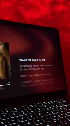 The Boy Is Mine - Ariana Grande #fyp #lyrics #foryoupage #arianagrande 