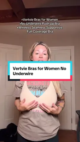 I just found the best bra ever! #pushupbra #comfortablebra #everydaybras #nounderwirebra #seamlessbra @VertVie 