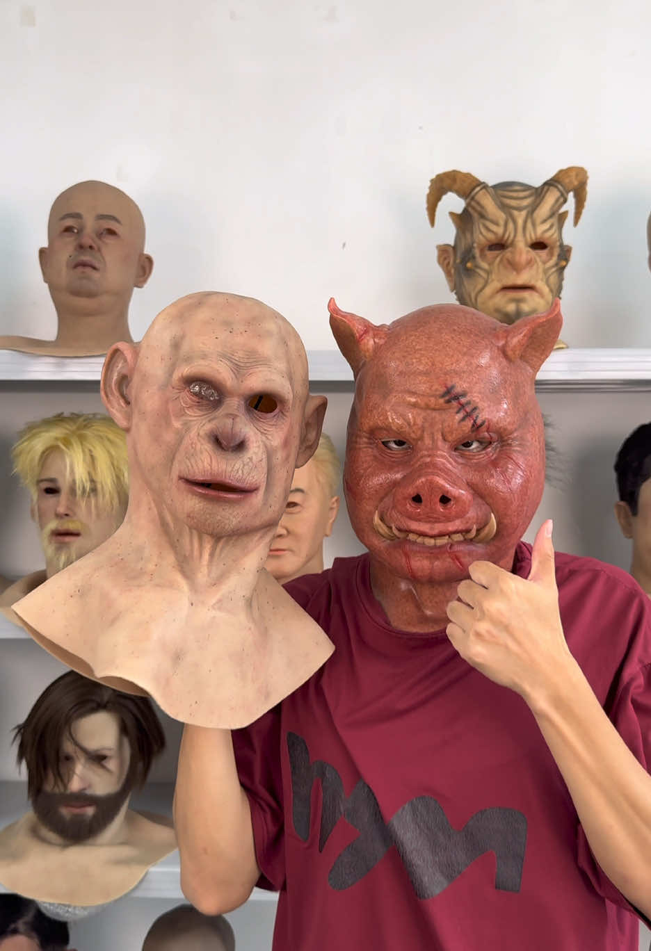 Chaoxin silicone masks#siliconemask #halloweenmask #realistic #cosplay #Mask #cos#siliconemasks