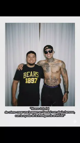 #LIVEIncentiveProgram #LIVEwithlowfollowers #PaidPartnership   Tutorial para hacer foto con famoso IA  #vivamexico  #fyp  ​Take a photo taken with a Polaroid camera. The photo should look like an ordinary photograph, without an explicit subject or property. The photo should have a slight blur and a consistent light source, like a flash from a dark room, scattered throughout the photo. Don't change the face. Change the background behind those two people with white curtains. With that boy hugging me like a good friend Conserva los rasgos fáciles exactamente higual a las imágenes que te proporcionaré tutorial foto con famoso IA tendencia de foto con IA 