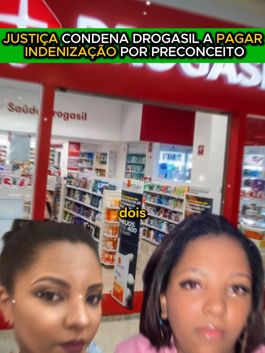 Justiça condena Drogasil a pagar indenização #noemiferrari#drogasil