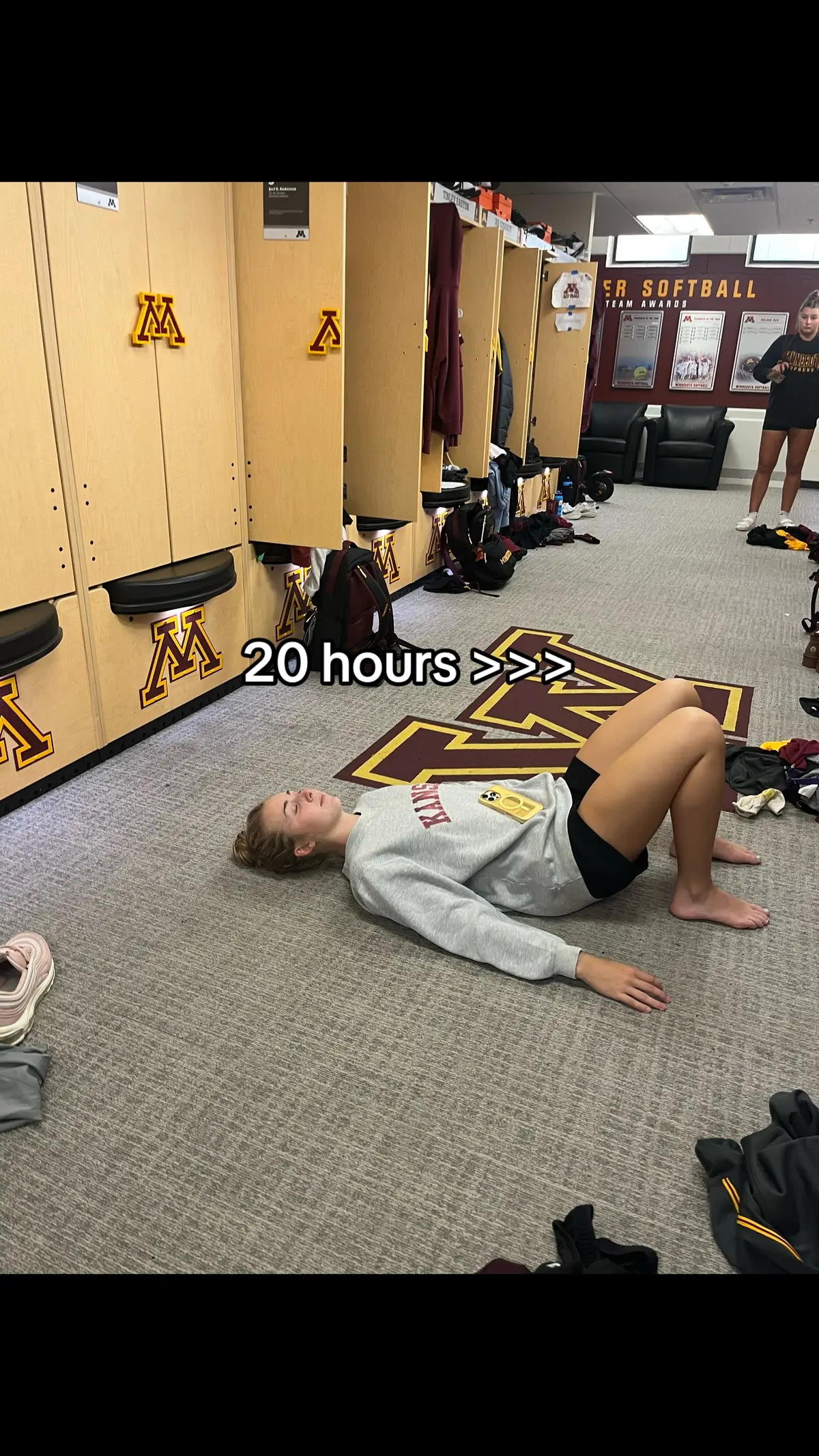 it’s been 2 days may I add 💔 #fyp #softball #ncaa #minnesota #d1 