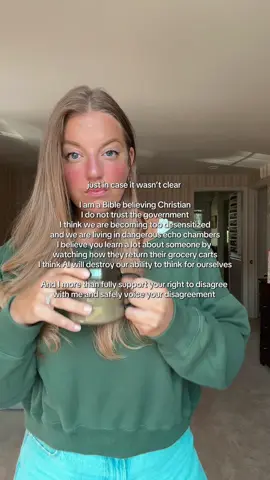 As a content creator that makes money on here this is hard to post because I’m sure I will lose followers and I rely on my followers for brand deals but I’m getting tired again.  Tired of treading lightly to not upset anyone. Tired of hiding my faith and my opinions because they aren’t popular or trending.  I’ve considered completely deleting social media because I’m not so sure it’s where I want to be going forward. No one feels anything anymore, I think collectively we need to step away.  It used to be easy and okay to have conversations and disagreements. There wasn’t anger and violence and name calling. Now you can hide behind a phone screen, stay anonymous, make a fake a account and suddenly that makes it okay to be cruel. I don’t really like it here  anymore… But anyway, you’re free to leave if you don’t like me. That’s totally okay.  And for those who do stick around, thank you. Everyone is welcome on my page as long as you’re kind! 🫶🏼
