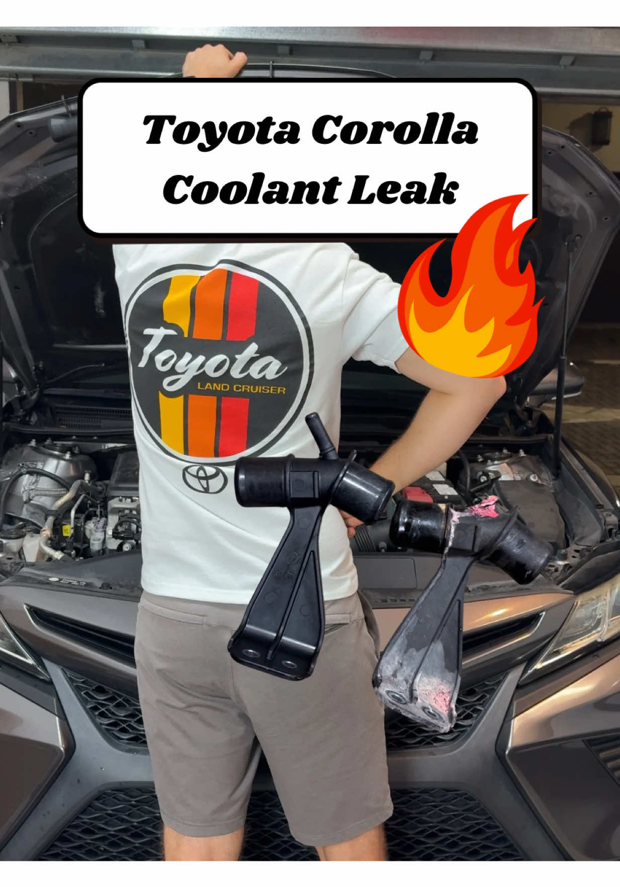 Here’s how to replace a broken coolant bypass pipe connector on a 2016 Toyota Corolla. #tiktokcarhackscampaign #CarRepairDIY #MechanicTips #AutoRepair #CarTok