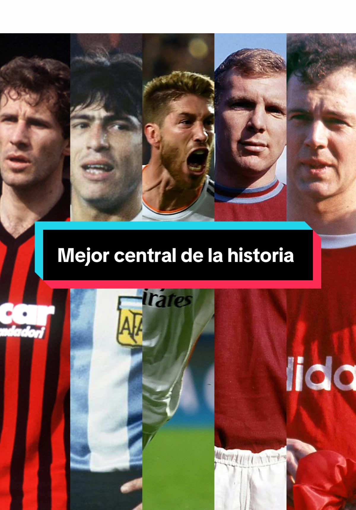 Cuál es el mejor defensor central en toda la historia?  #futbol #football #barcelona #realmadrid #messi 