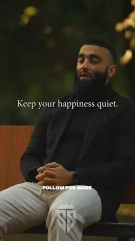 Keep your happiness quiet 🤫  #sunnah #motivation #fyp #foryou #usa🇺🇸 