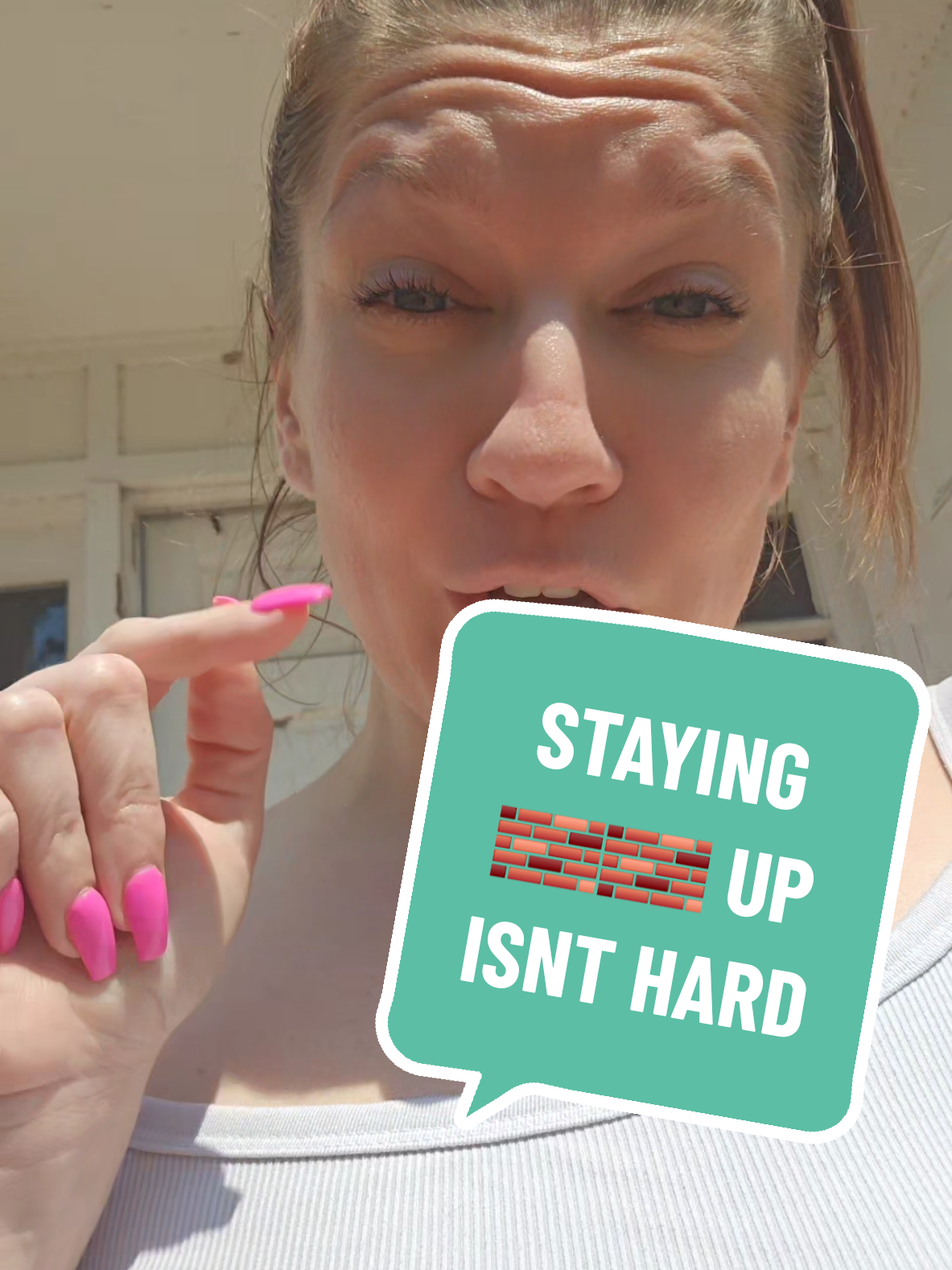 Staying Brick Up Isn't Hard #menshealth #nitricoxide #couplesoftiktok #menover40 #menoftiktok 
