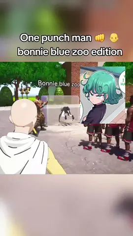 Fortnite one punch man 👊👨‍🦲tatsumaki bonnie blue zoo edition #fortnite #fypシ゚viral #fortniteclips #fortnitememes 