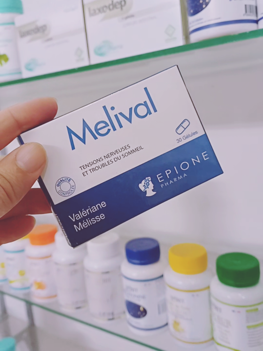 للطلب  : 90 09 17 03 07  علاج قلة النوم و التوثر و القلق  #parapharmacie_ranya_dream #مكملات_غذائيه #melival #fyp #explore @epione-pharma 