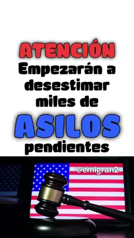Atención: Empezarán a desestimar miles de asilos pendientes #i220a #migrantescubanos #asilo #fechadecorte #emigran2 