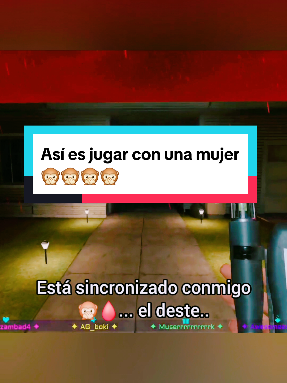 Cuando juegas con tu amiga 🙊 @Floyd JD @Lazho McFly • #videojuegos #GamerGirl #humor #phasmophobia #gamer 