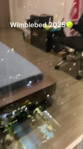 Bed championship🎾🍾                        #Wimbledon #tennis #trending #fyp #viral 