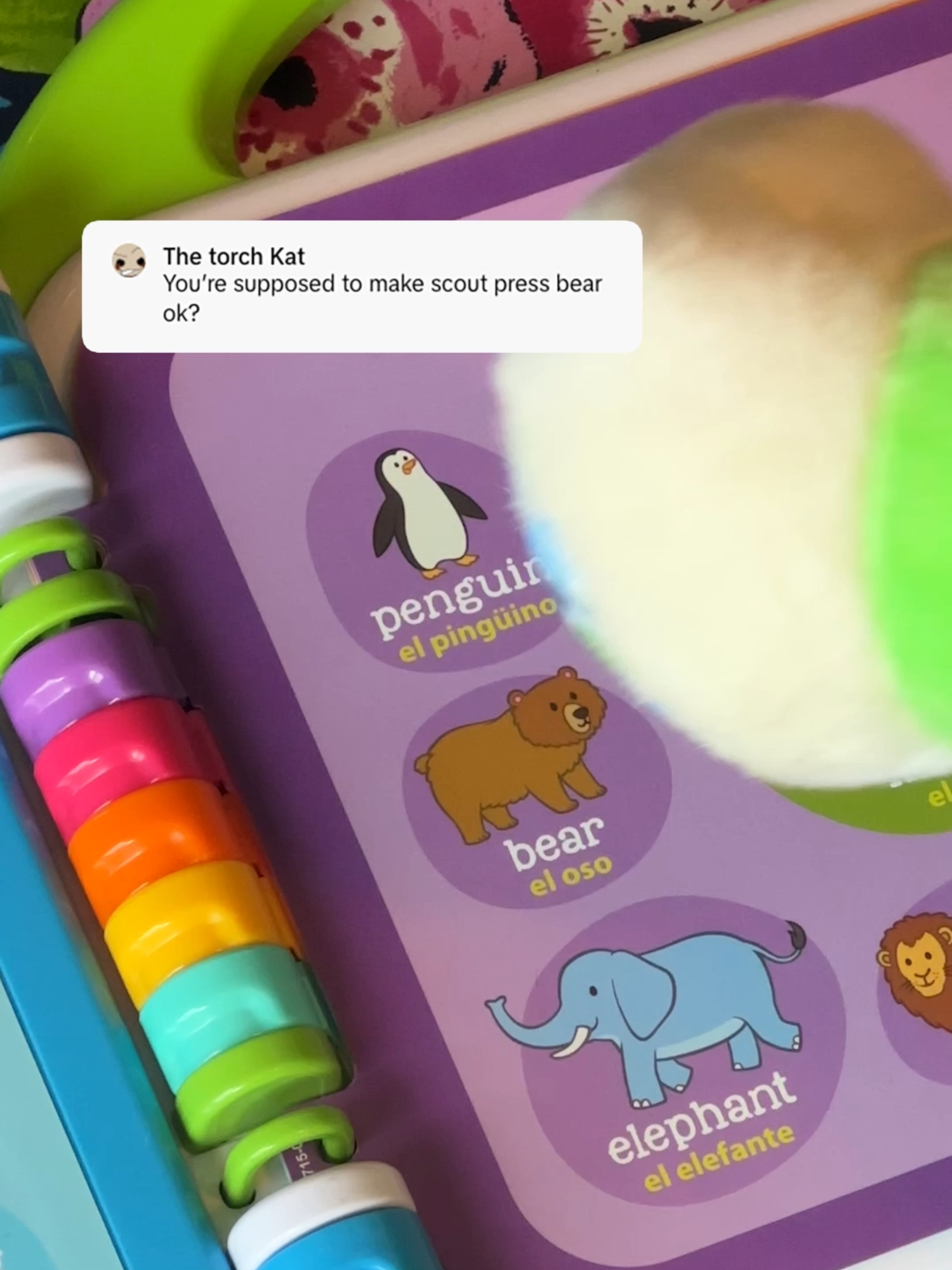 By popular demand, we had Scout press 