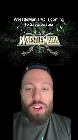 WrestleMania 43 is coming to Saudi Arabia! #WWE #wrestlemania43 #greenscreen 