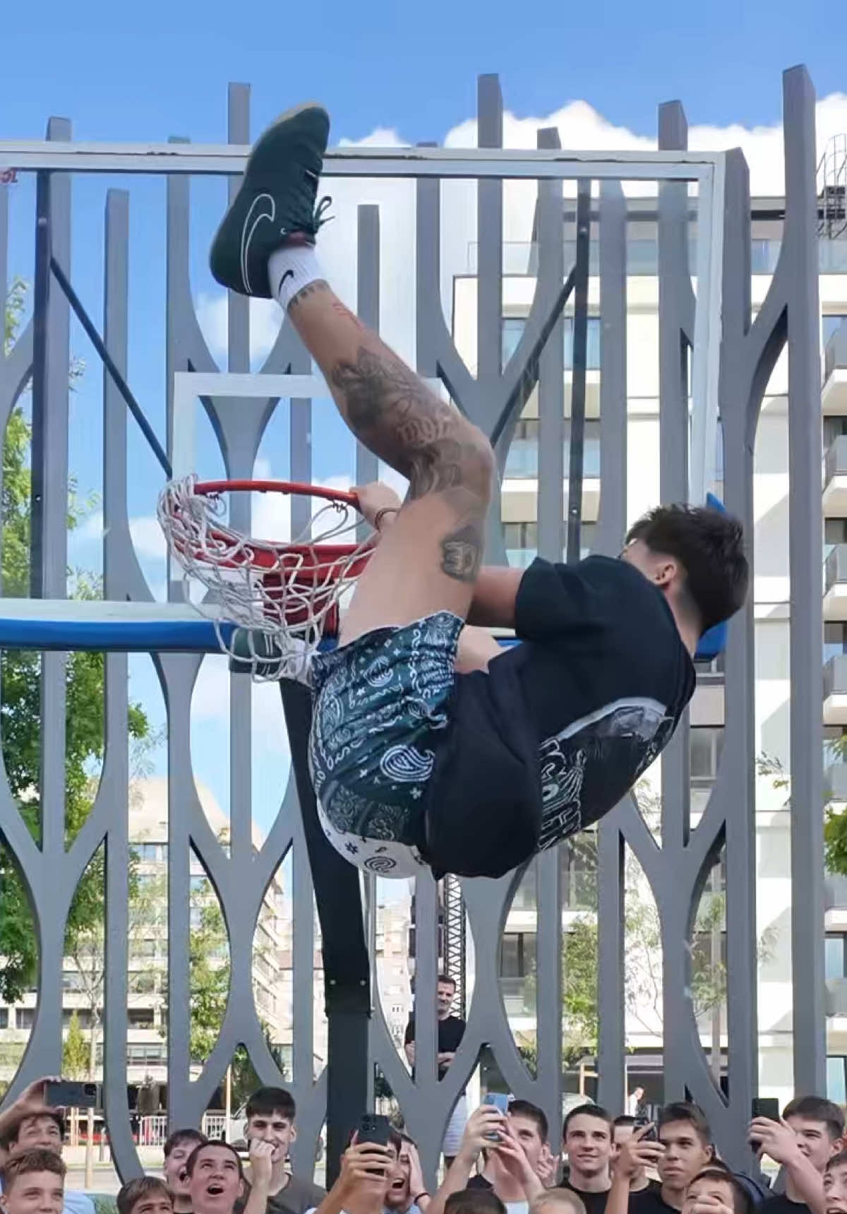 They Always Tell Me IM SCARED TO PLAY 1v1’s… and then this happens😂  #s#streetballb#basketballmattkiatipis