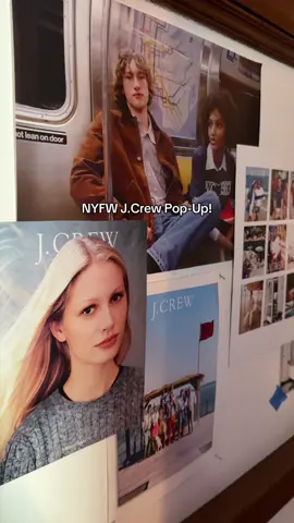 NYFW @J.Crew pop-up!! 📍 190 Bowery [soho, ny] #fyp #nyfw #nyc #fashion #popup 