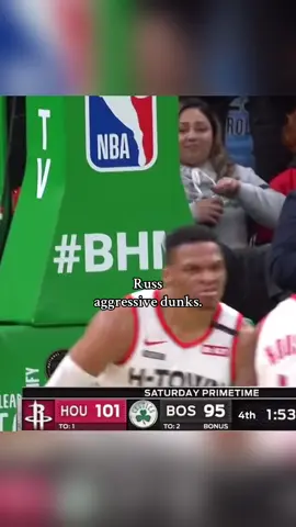 “The rim is crying”😤 #basketball #posterdunk #russellwestbrook #dunk #slam 
