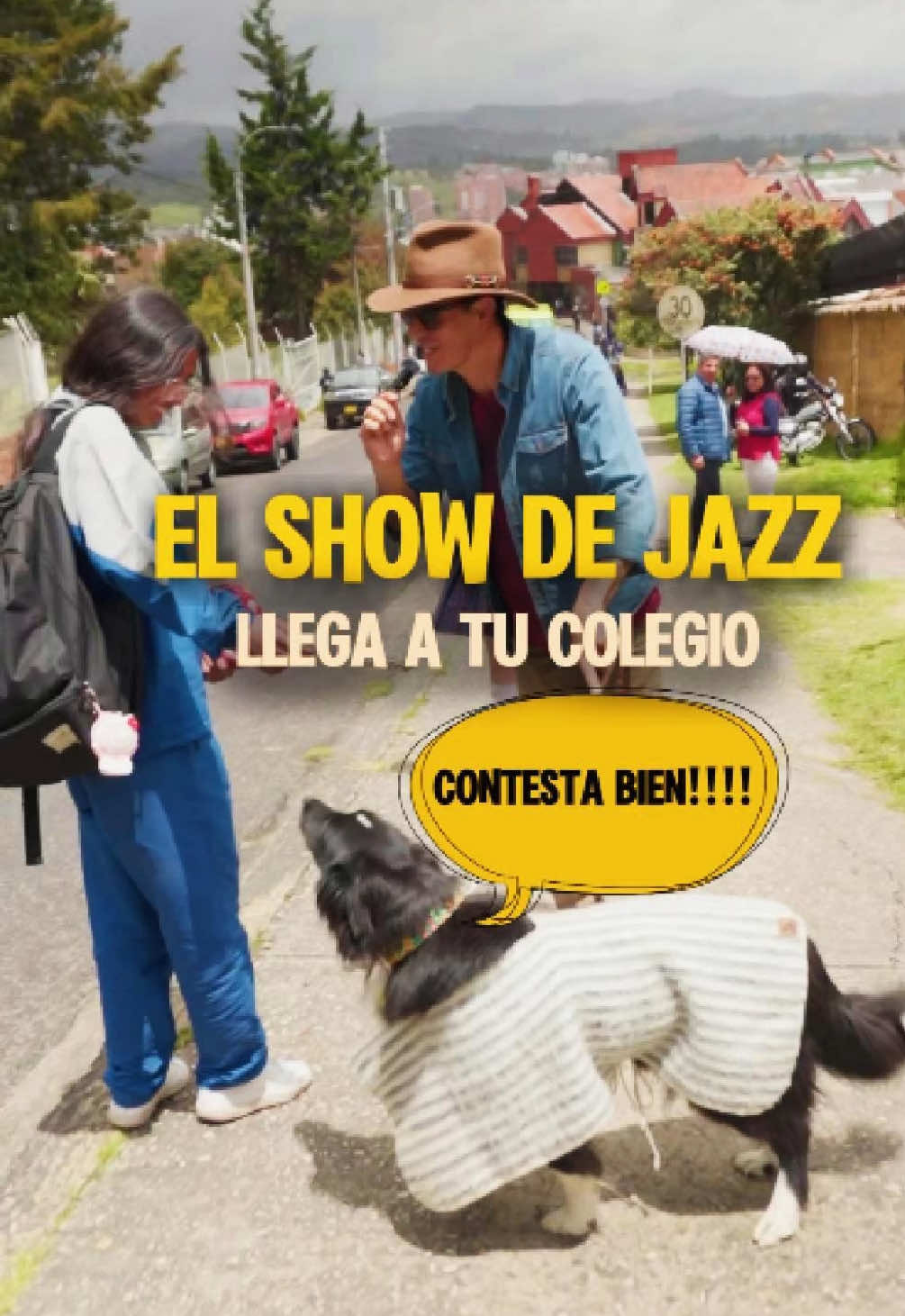 CONTESTA BIEN y tendrás a Jazz y toda su familia en tu colegio 🌟🐶✅ . #show #perros #dog #concurso 