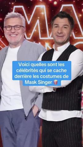 Voici quelles sont les célébrités qui se cache derrière les costumes de Mask Singer #masksinger #tiboinshape #tf1  