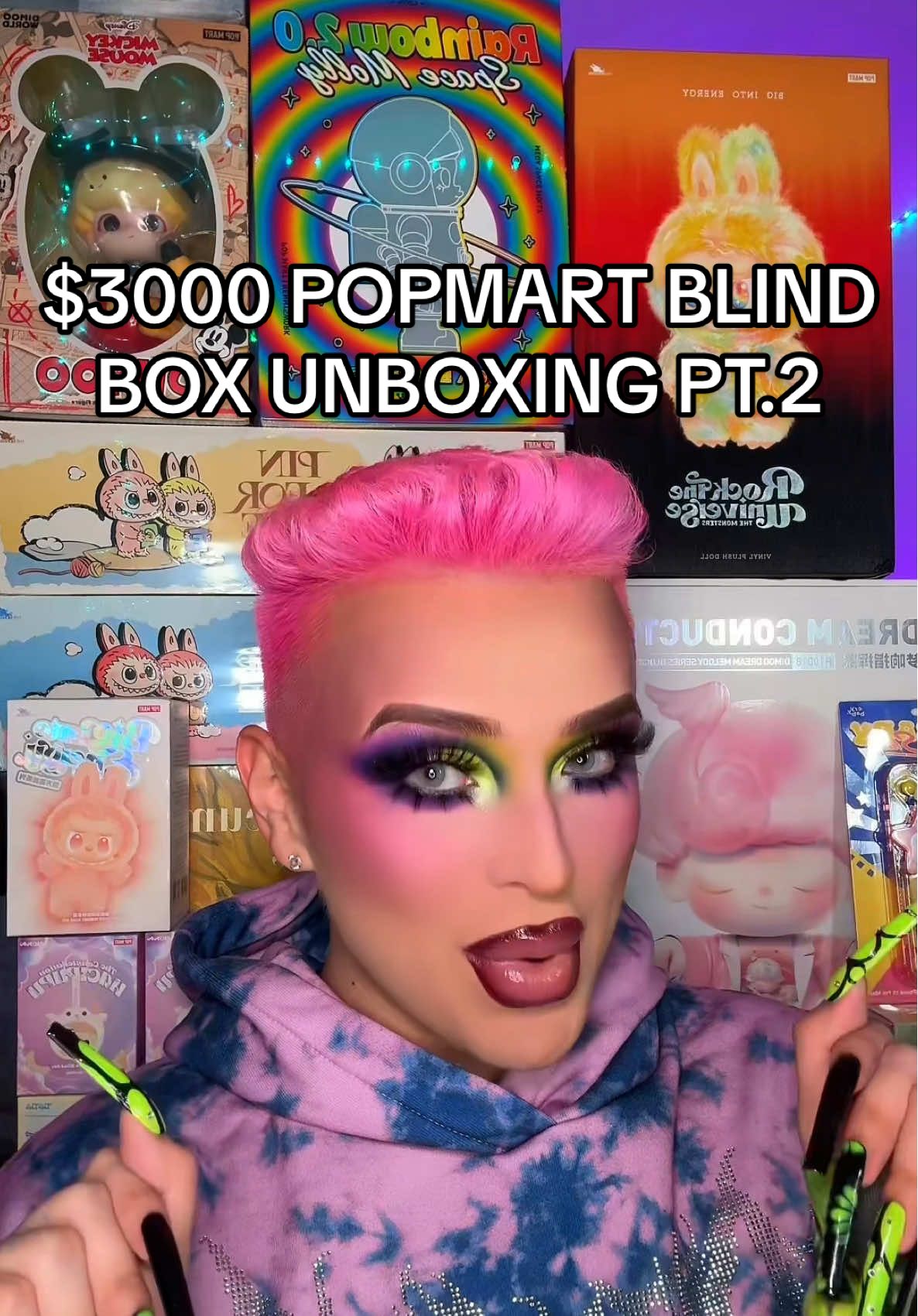 i spent $3000 on blind boxes from popmart so let’s unbox everything part 2 💕🥰 which item was your favorite that i unboxed in this video? @POP MART US #fyp #labubu #popmart #popmartunboxing 