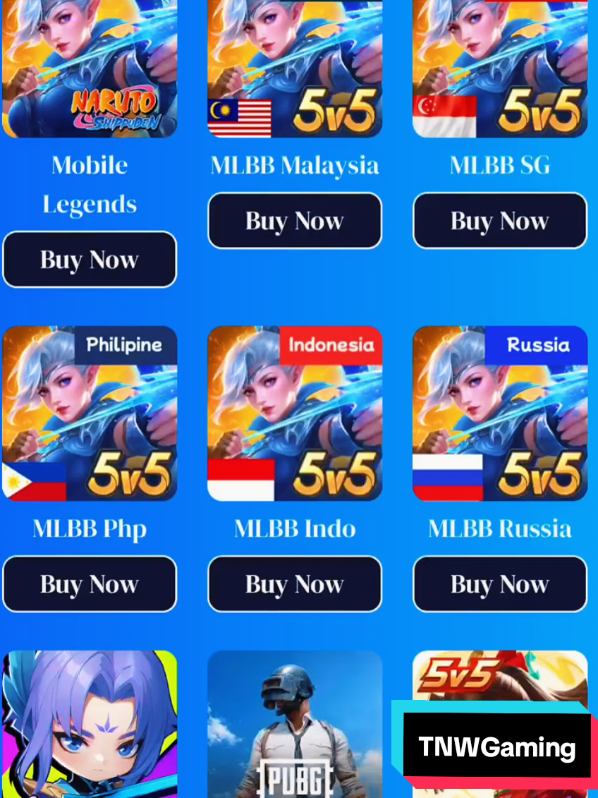 game iteam ပေါင်းများစွာကို ကျွန်တော့ဆီမှာ#ယုံကြည်စိတ်ချစွာမှာယူနိုင်ပါတယ်♥️ #အားပေးကြပါအုံးဗျာ😍😍😍😍 @🍀KyiLaeLaeLin🍀(ဇလွန်သူ) 