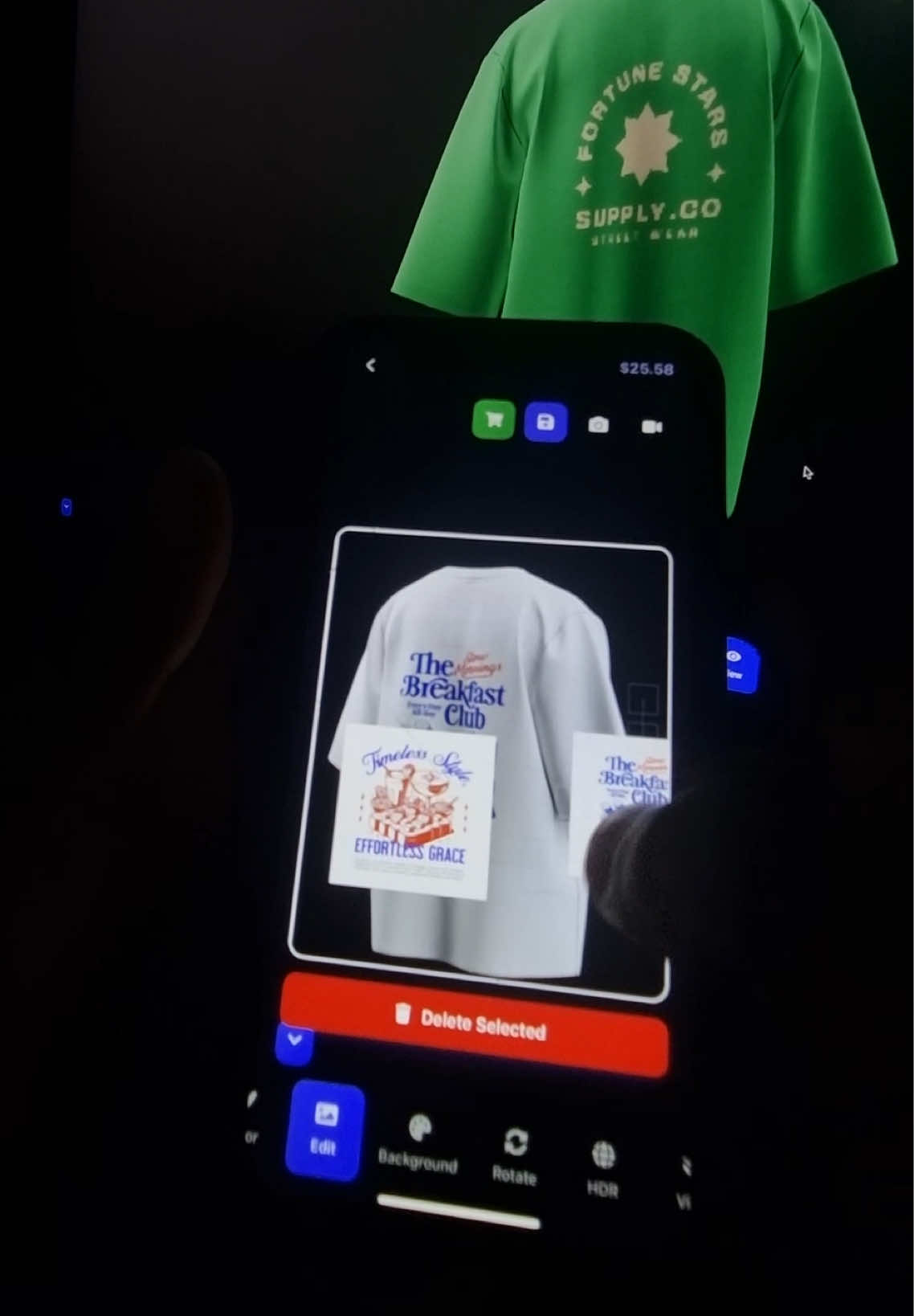 Design 3D Mockups from your phone🔥 #streetwear #clothingbrandtips #virtualthreads 