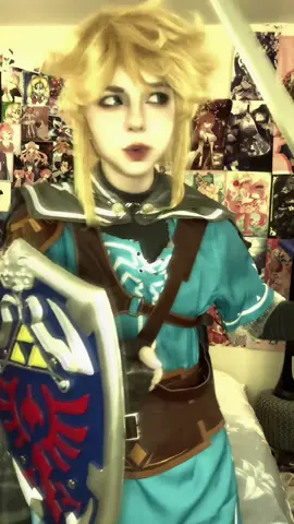 Link realizing he doesn’t remember Zelda :((( #link #linkcosplay #thelegendofzelda #thelegendofzeldacosplay #zeldacosplay 
