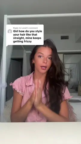 Replying to @Lanah how I get my hair as straight as possible as a naturally curly girl!!!! #straighthair #heatonhair #naturalcurls #hairtutorial @babylissprousa 