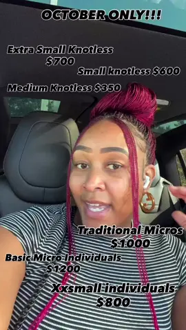 Booking October Appointments Tomorrow at 12pm! After you book send your deposit or your appointment will be cancelled!! I only accept Zelle for deposits! Please send to 610-712-0795! Take advantage of this sale 🖤🖤🖤 #phillybraiders #phillybraids #appointments #sale