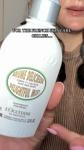 Smells like luxury!!! @LOCCITANE #loccitane #loccitanealmond #hairbodymist #bodymist #frenchskincare 