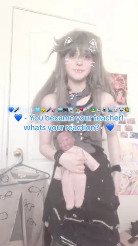 #ichikahoshino - 💙🎤 - (≧◡≦) - 🩵👶🎤🎸🤖🎮🥋🎨🎈🦒🐸🐈🕷️🦕🐮🐼🥭 - #ichikahoshinocosplay #ichikahoshinoprojectsekai #michelle 