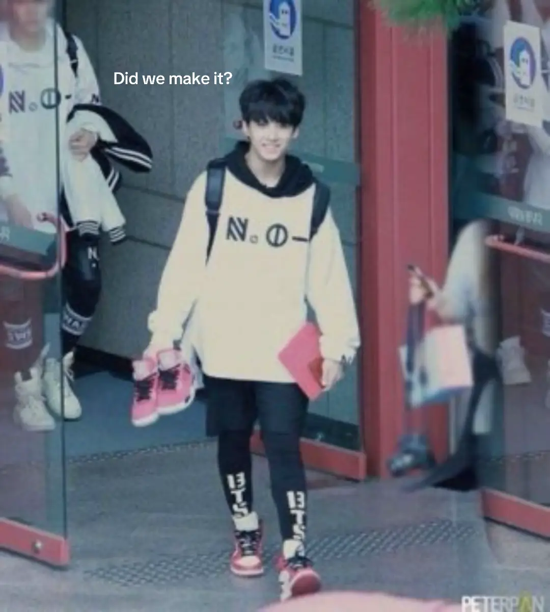 He worked hard, he tried hard, he cried, he did all his best even though he wasn’t sure about himself… and now… he made it. HE DID IT. #jungkook #jk #jeonjungkook  #btsarmy #bangtan