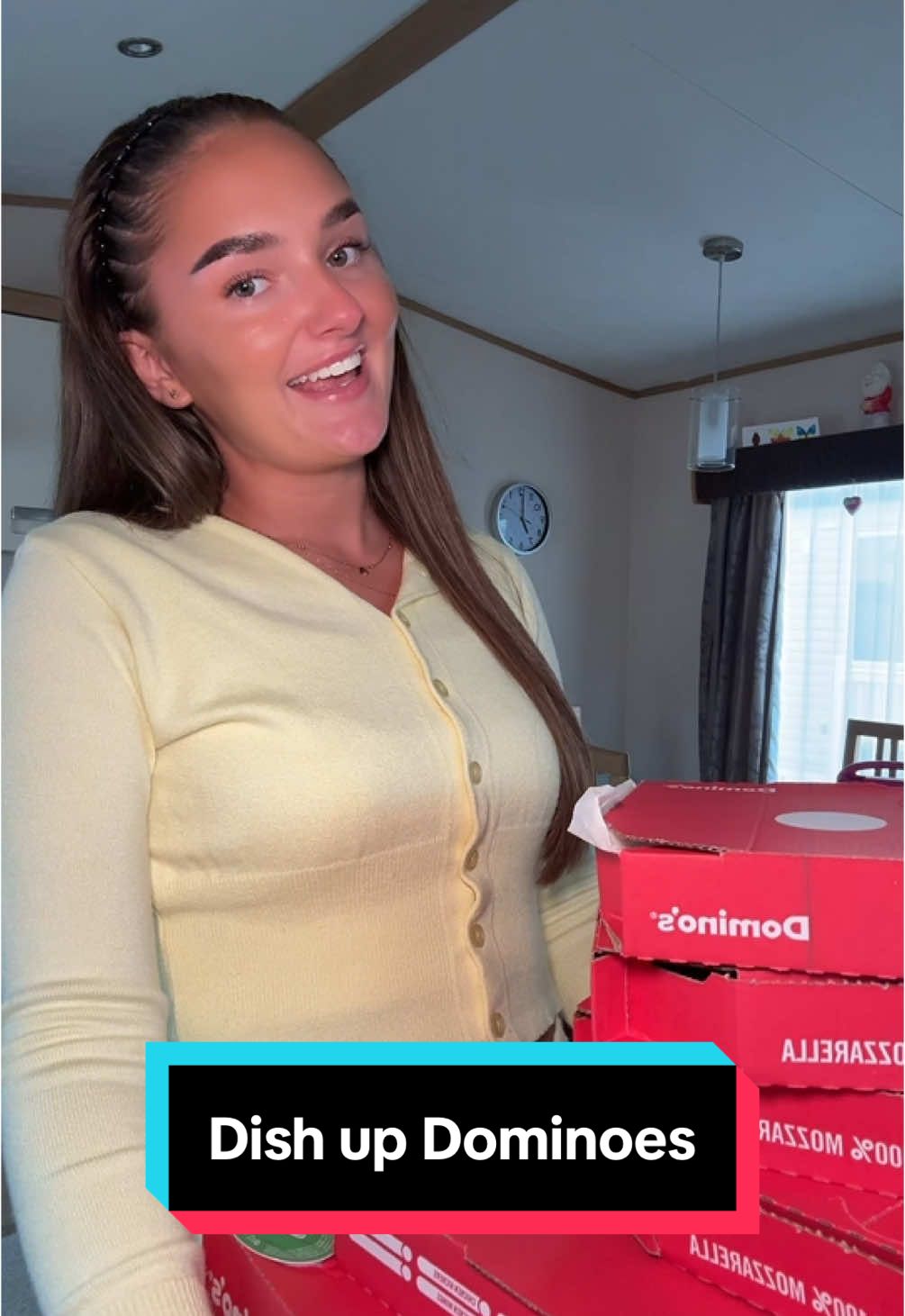 It’s takeaway night and we’re having @Dominos_uki 😍❤️ #dinner #dinnerwithme #DinnerIdeas #FoodTok #foryoupagе #fyp 