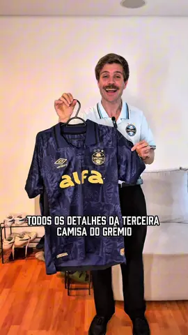 Os detalhes da camisa mais bonita do ano #foryou #fyp #camisadetime #gremio 