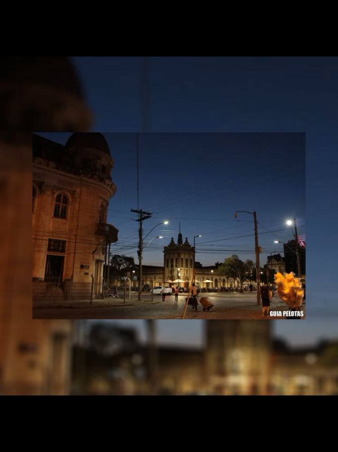 ENTARDECER NO CENTRO HISTÓRICO, a FONTE DAS NEREIDAS fechada durante a pandemia, a ILHA DA FEITORIA, o CALÇADÃO... ...e as dicas do GUIA PELOTAS. Agora com o streaming Satolep+  ..