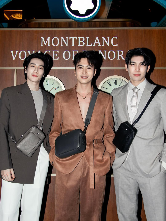 “So happy to see you again bro 👊🫶 @MSuppasit” 📸 xubin_ IGS update  MewMontblancInLA 2024 MontblancAtSGxMew 2025 MEW OPENING MONTBLANCSG #MontblancAtSGxMew #MewSuppasit #Tul_Pakorn #mewtul #mewlions91ina @Mew Suppasit @TUL PAKORN T. @denishhaa3 