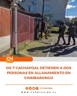 DROGAS Y UTENSILIOS PARA DOSIFICAR SE INCAUTARON EN EL PROCEDIMIENTO A raíz de una investigación por microtráfico, en coordinación con Fiscalía, Carabineros del OS-7 Cachapoal con apoyo del GOPE y Sección Centauro allanó 3 inmuebles en la comuna de Chimbarongo, logrando la detención de dos personas y la incautación de distintos tipos de drogas y utensilios para dosificar. Los detenidos fueron identificados como J.A.C.F, de 18 años; C.R.C.E, de 25 años, ambos chilenos con antecedentes policiales, quienes pasaron a control de detención. Durante el procedimiento de ingreso y registro a los inmuebles se encontraron distintos tipos de drogas, entre ellas marihuana elaborada, cocaína, creatina; comprimidos de MDMA, así como 3 balanzas digitales y 1 teléfono celular.