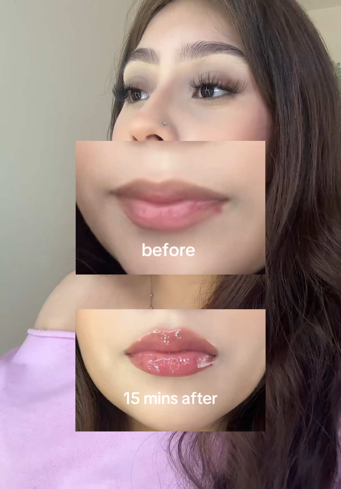 i might have to give this a 10 🙊 #lipfiller #lipplumper #fyp #erikaavalos #tiktokshop 
