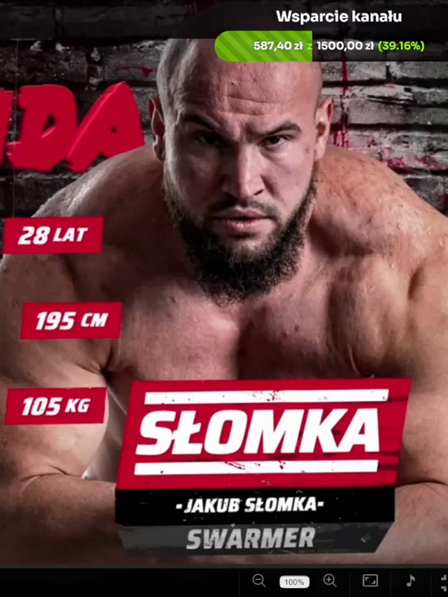 Słomka vs Kofi King  #polska #fighter #fyp #show #warriors #sports #boxing🥊 #gromda #bokser #fouryou #fyu #foruyou